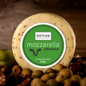 Queso Mozzarella con Albahaca: El toque perfecto para tus platos