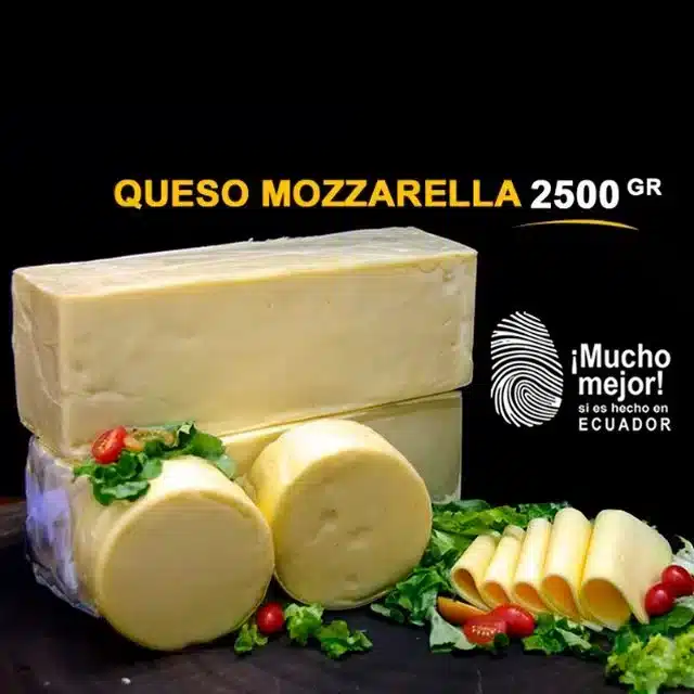 Bloque Mozzarella Clásico 2.5 kg pvp Bloque Mozzarella Clásico 2.5 kg pvp